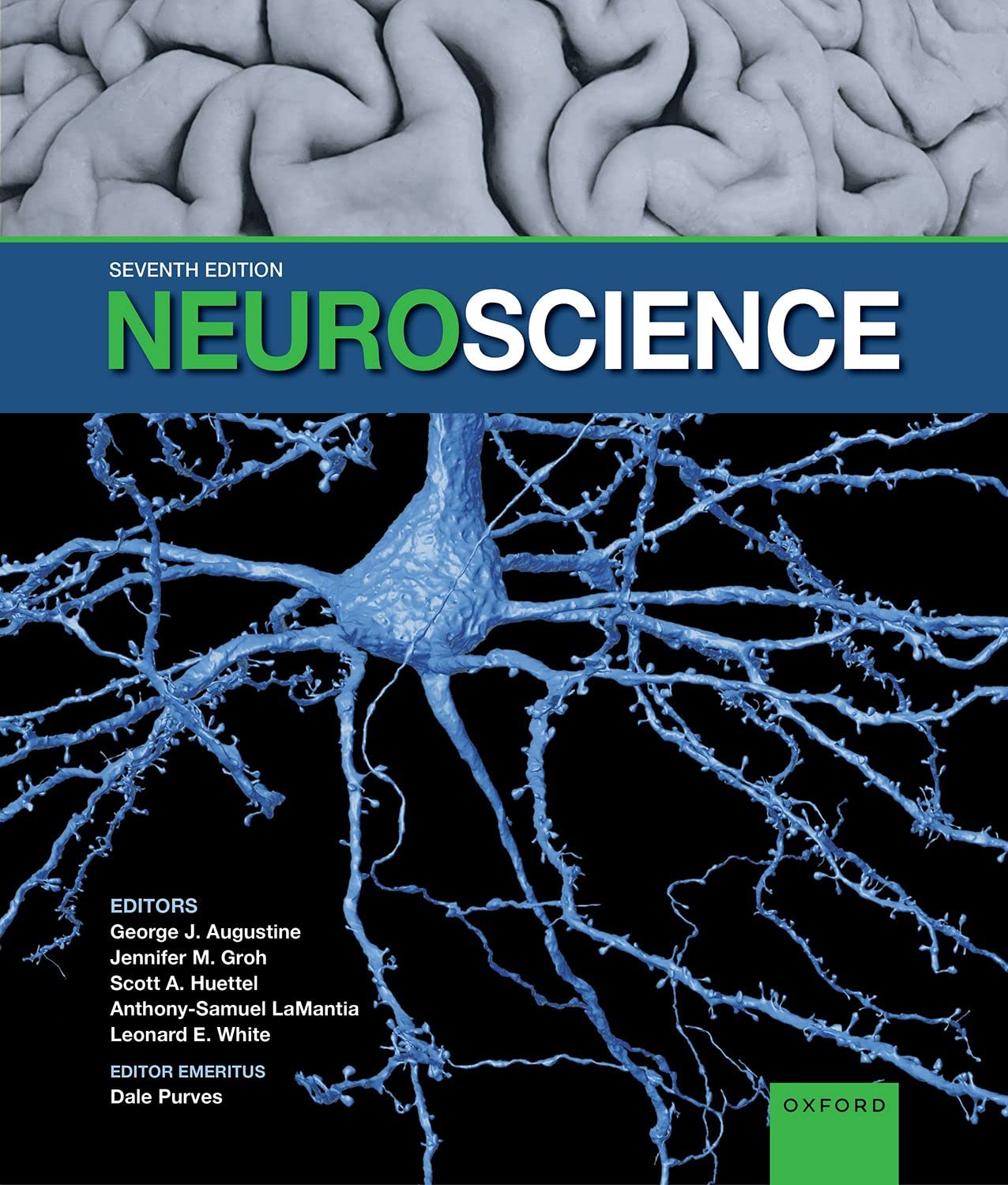 Neuroscience 7th Edition by George J. Augustine, Jennifer M. Groh, Scott A. Huettel, Anthony-Samuel LaMantia, Leonard E. White, Emeritus Purves